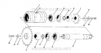 DETAILS-TRANSMISSIONE ANTERIORE ASSEMBLY CENTER TIGHTENER ASSEMBLY-PN 1380023 (4916351635013A)