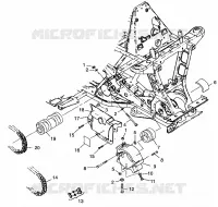 TRANSMISSIONE ANTERIORE XPLORER 400L W98CC38C (4945414541B002)