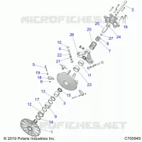 TRASMISSIONE, PRIMARY CLUTCH