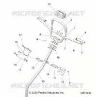 STEERING, HANDLEBAR, STERZO POST