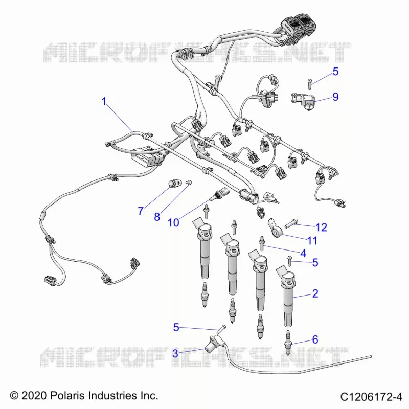 ELETTRICO, WIRE HARNESS, ENGINE