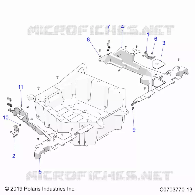 CARROZZERIA POSTERIORE RACK, MOUNTING
