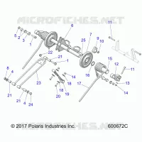 SUSPENSION, POSTERIORE COPPIA ARM
