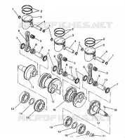 PISTONEEE   ALBERO MOTORE STORM/0932770 AND STORM SKS/0932570 (4923032303031A)