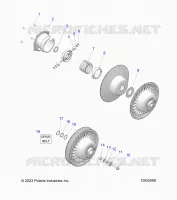 TRASMISSIONE, CLUTCH, SECONDARY