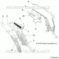 CARROZZERIA POSTERIORE FENDERS AND BEZELS
