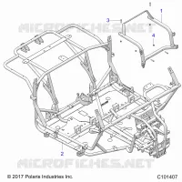 CHASSIS, TELAIO PRINCIPALE