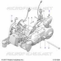 ENGINE, ENGINE AND TRASMISSIONE MOUNTING