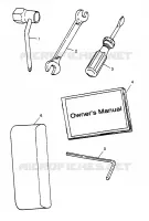 KIT DI STRUMENTI SLT 780 B974588 (4941174117B012)