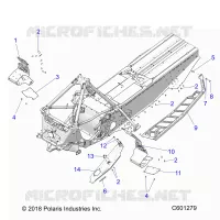 CHASSIS, PROTEZIONE FRIZIONE/FOOTRESTS/RUNNING BOARDS