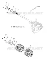 TRASMISSIONE, ALBERO DI TRASMISSIONE ASM. and JACKSHAFT ASM.