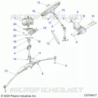 EPS SERVOSTERZO STEERING ASM.