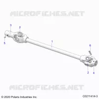 TRASMISSIONE, FRONT PROP SHAFT