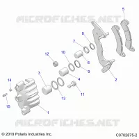 BRAKES, PINZA FRENO ANTERIORE