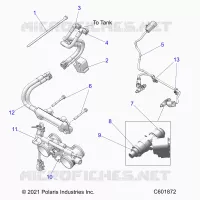 SISTEMA DI ALIMENTAZIONE CARBURANTE, RAIL, LINES AND THROTTLE BODY