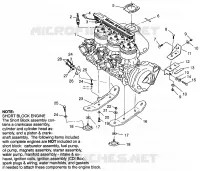 MONTAGGIO DEL MOTORE SLT 780 B964588 and  Intl. SLT 780 I964588 (4935683568B001)