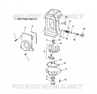 MOTORE, CARBURATORE, LOWER