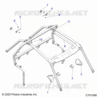CHASSIS, CAB TELAIO