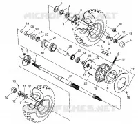 TRAZIONE POSTERIORE Trail Boss W97AA25C (4940574057C001)