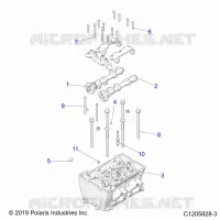 ENGINE, TESTA CILINDRO