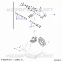 BRAKES, PINZA FRENO POSTERIORE