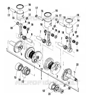 PISTON AND ALBERO MOTORE (600 AND 600 LE) (4910941094036A)