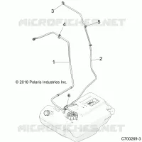 SISTEMA DI ALIMENTAZIONE CARBURANTE, LINES, STD.