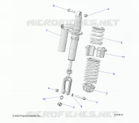 SUSPENSION, SHOCK ANTERIORE MOUNTING, STANDARD/PREMIUM