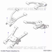 SOSPENSIONE POSTERIORE CONTROL ARMS