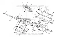 ANTERIORE COPPIA ARM  500 EFI 0952774, EFI SKS 0952574,   EFI SKS PT 0 (4929052905C001)