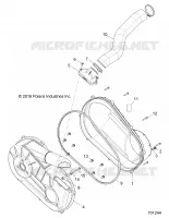 TRASMISSIONE, COPERCHIO FRIZIONE AND DUCTING