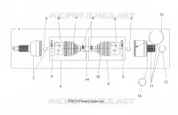 DRIVE TRAIN, DRIVE POSTERIORE ALBERO
