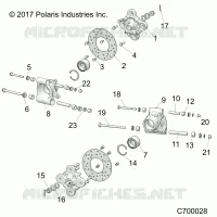 SUSPENSION, PORTAPACCHI POSTERIORE