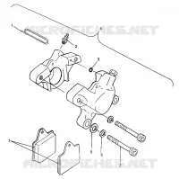 MEDIO FRENO ASSE Magnum 6X6