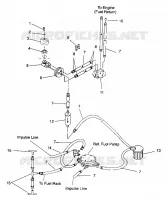 SISTEMA DI ALIMENTAZIONE CARBURANTE SL 650 B944058 (4926992699006A)