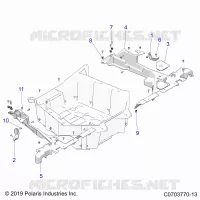 CARROZZERIA POSTERIORE RACK, MOUNTING