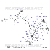 LINEE FRENO AND MASTER CYLINDER