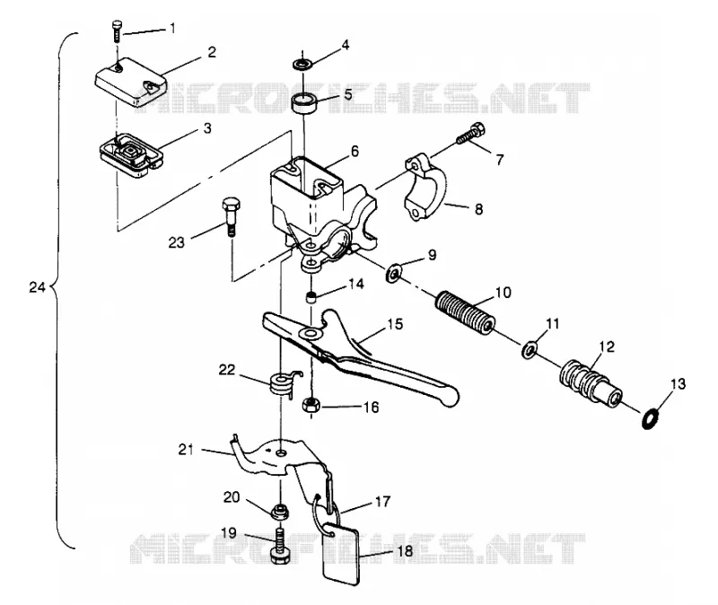 CILINDRO PRINCIPALE XLT 0970756, XLT SKS 0970556,  and XLT RMK 0970956 (4937693769B001)