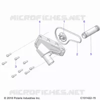 MOTORE, WATERPUMP IMPELLER AND COVER