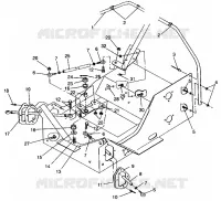 INSIEME DELLO STERZO 440 XCR 0941760 (4925182518016A)