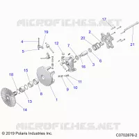 TRASMISSIONE, PRIMARY CLUTCH