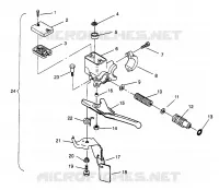 CILINDRO PRINCIPALE XLT 0966756 (4933823382B001)