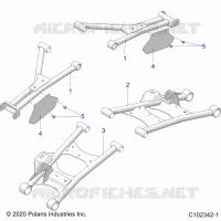 SOSPENSIONE POSTERIORE CONTROL ARMS