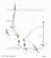 SEDE BELT MOUNTING, FRONT