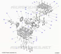 ENGINE, CRANKCASE, ALBERO MOTORE