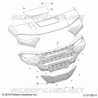 CAPPUCCIO AND FRONT FASCIA