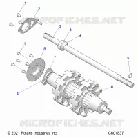 DRIVE TRAIN, JACKSHAFT AND ALBERO DI TRASMISSIONE