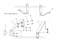TELAIO, OPZIONI, BUMPER, BRACKET, REAR