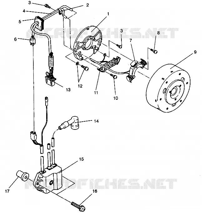 MAGNETO ASSEMBLY 440 0942760 AND 440 SKS 0942560 (4925072507037A)