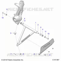 SUSPENSION, A-ARM AND PAVONEGGIARSI MOUNTING